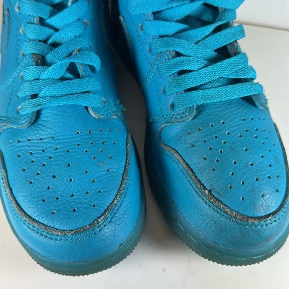 Air Jordan 1 Retro High Gatorade Blue Lagoon Size 5.5Y Sneakers