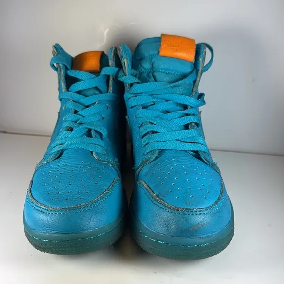 Air Jordan 1 Retro High Gatorade Blue Lagoon Size 5.5Y Sneakers