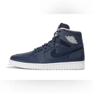 AIR JORDAN 1 RETRO HIGH SNEAKERS NAVY