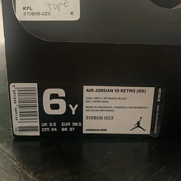 Air Jordan 10 Retro (GS 7)