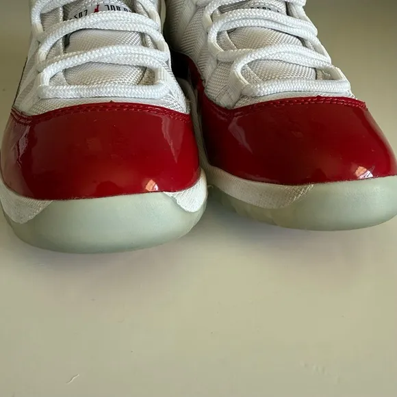 Air Jordan 11 Retro Cherry Varsity kids sneakers