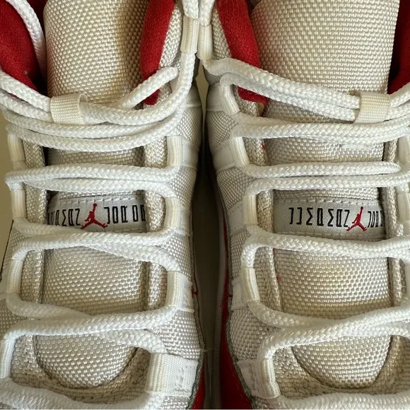 Air Jordan 11 Retro Cherry Varsity kids sneakers