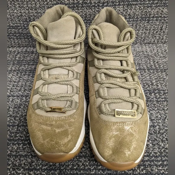Air Jordan 11 Retro Olive Lux Sneakers Size 8 Womens