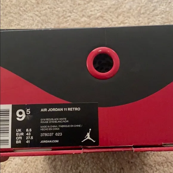 AIR JORDAN 11 RETRO RED 🔥🔥🔥