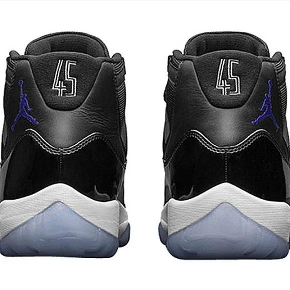 AIR JORDAN 11 XI GS BG Retro Jubilee Space Jam Sneakers EUC
