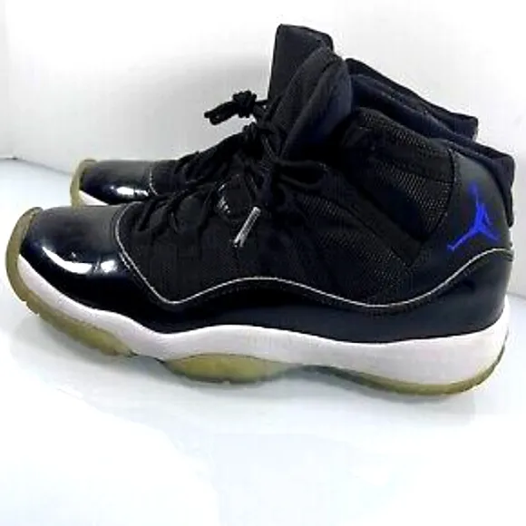 AIR JORDAN 11 XI GS BG Retro Jubilee Space Jam Sneakers EUC