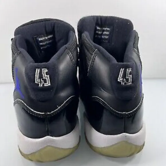 AIR JORDAN 11 XI GS BG Retro Jubilee Space Jam Sneakers EUC