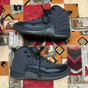air jordan 12 retro wool sneakers