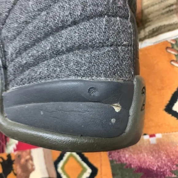air jordan 12 retro wool sneakers