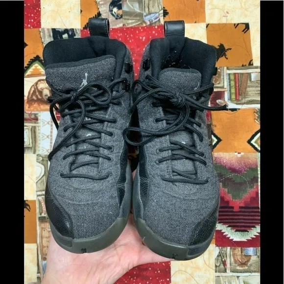 air jordan 12 retro wool sneakers