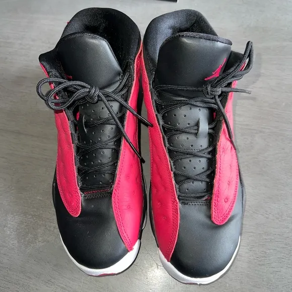 Air Jordan 13 Retro Low Sneakers - Red and Black