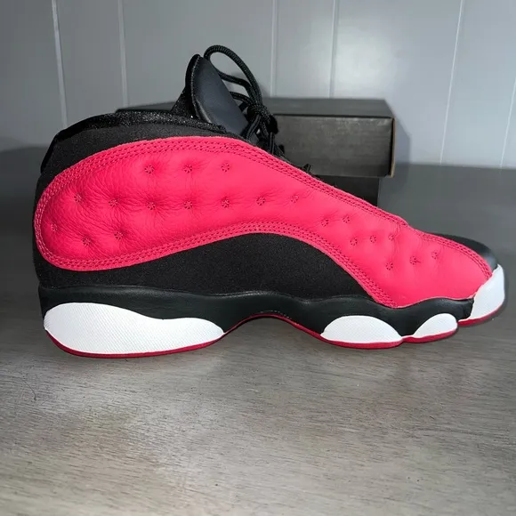 Air Jordan 13 Retro Low Sneakers - Red and Black