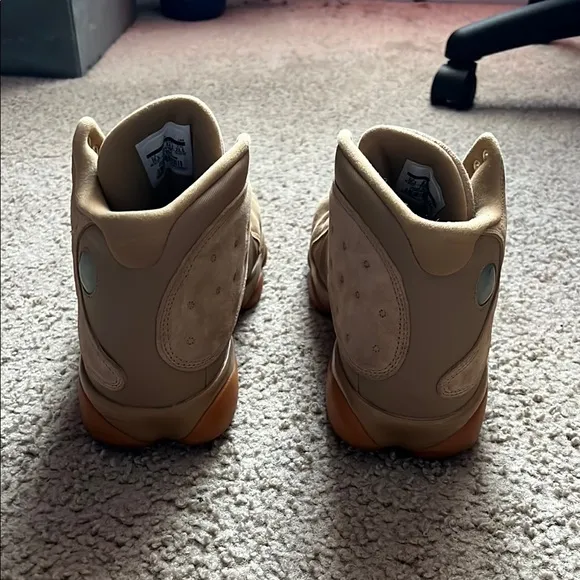 Air Jordan 13 Retro Sneakers in Tan and Brown