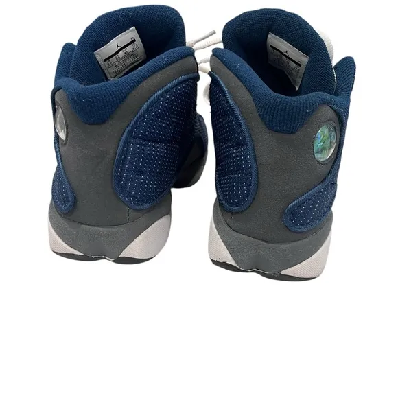 Air Jordan 13 Retro Sneakers Navy and White