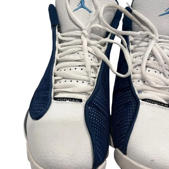 Air Jordan 13 Retro Sneakers Navy and White