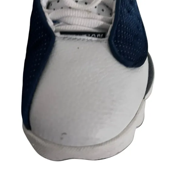 Air Jordan 13 Retro Sneakers Navy and White