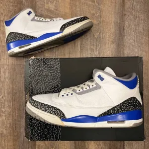 Air Jordan 3 III Retro Racer Blue White