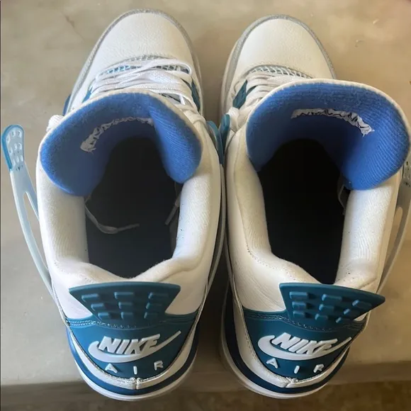 Air Jordan 4s Retro military blues
