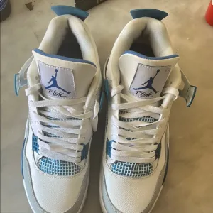 Air Jordan 4s Retro military blues