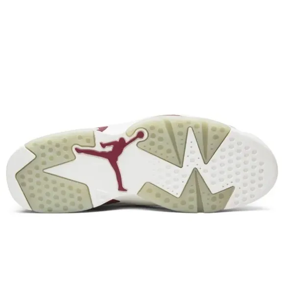 Air Jordan 6 Retro “Maroon 2015” classic sneakers with Original Box