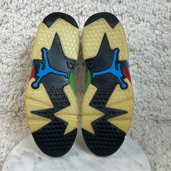 Air Jordan 6 Retro Olympic Sneakers Mens Size 9.5