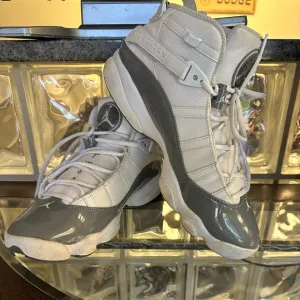Air Jordan 6 Rings White/Gray Size 10.5 Like New