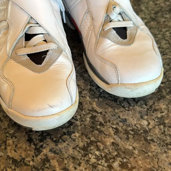 Air Jordan 8 retro bugs bunny with card White and Black Sneakers GUC 10