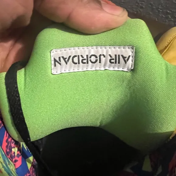 Air Jordan Neon Green Sneakers Air Jordan 5 Retro SE What The