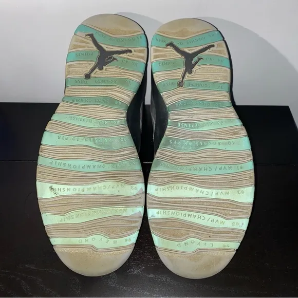Air Jordan Retro 10 ‘Lady Liberty’ Sneakers - Mens Sz 10