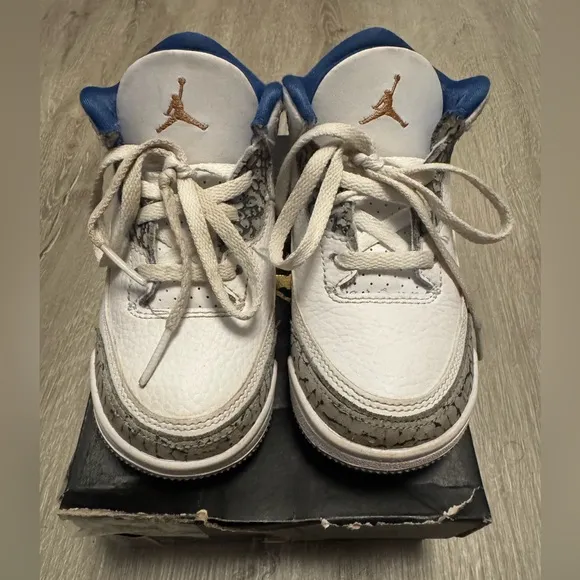 Air Jordan Retro 3 White Metallic Copper