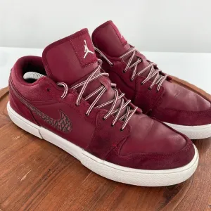 AIR JORDAN V.1 Retro Red  Maroon Sneakers 10.5