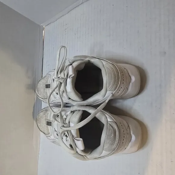 Air Jordan White and Gray Sneakers