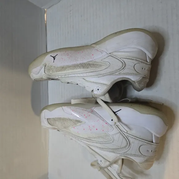 Air Jordan White and Gray Sneakers