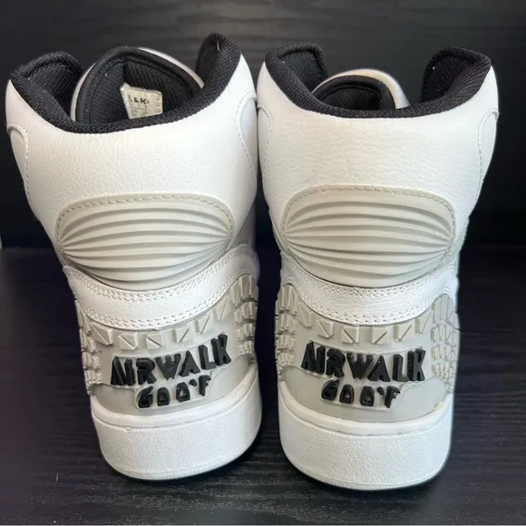 Airwalk Men’s Prototype 600 F Retro High Top Skateboarding Sneakers Sz 11 White