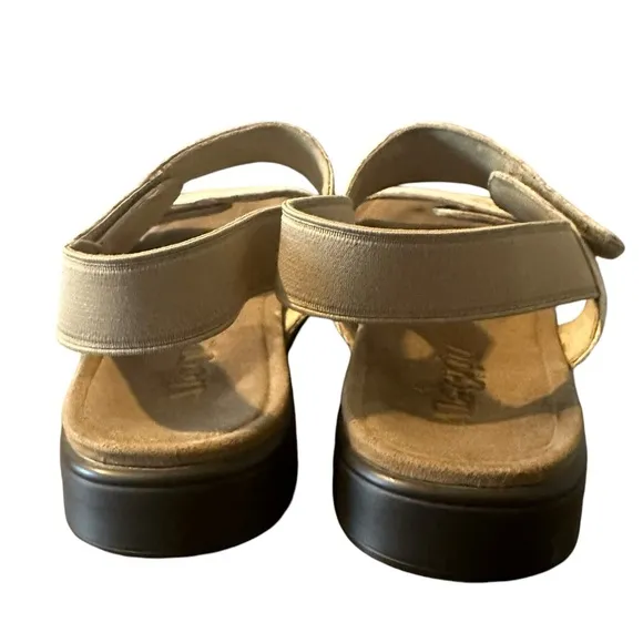 Alegria Leah Sands Slingback Sandals Sz EU40 US 9.5/10 Featherweight Comfort