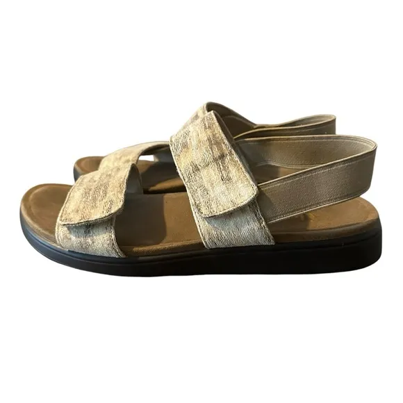 Alegria Leah Sands Slingback Sandals Sz EU40 US 9.5/10 Featherweight Comfort