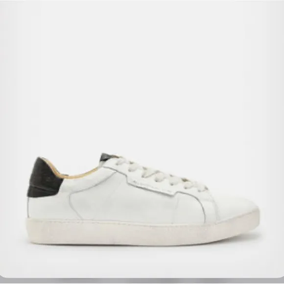 All Saints Sheer Leather Sneakers like new