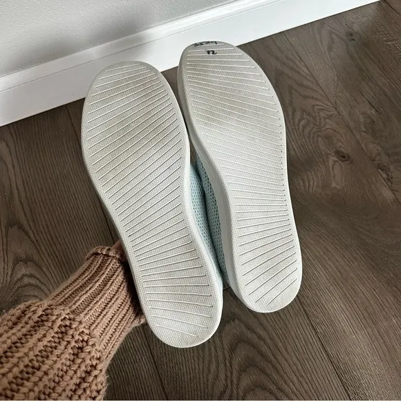 Allbirds Tree Loungers Slip On Shoes Loafers Light Blue Color Size 12 Men’s
