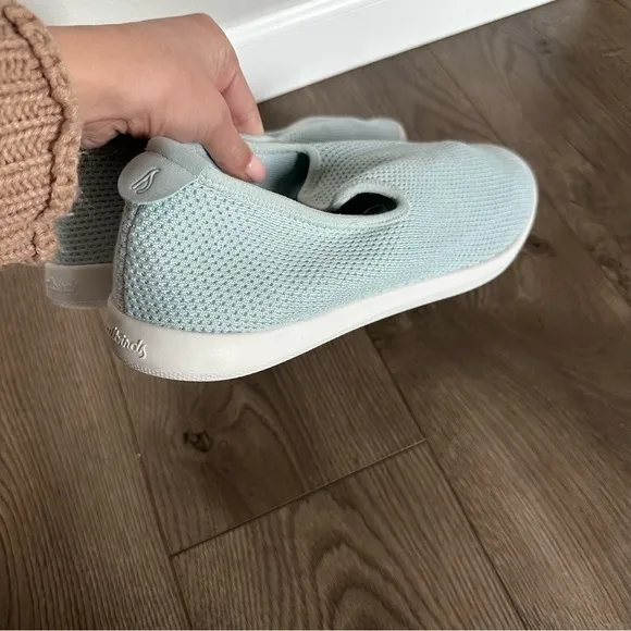 Allbirds Tree Loungers Slip On Shoes Loafers Light Blue Color Size 12 Men’s