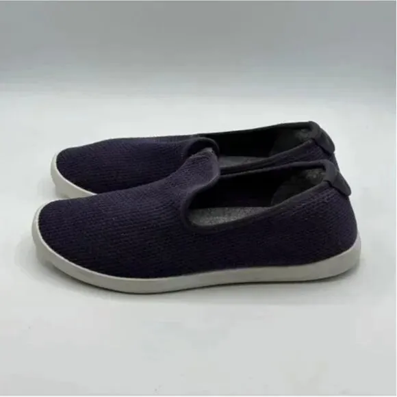 allbird's Women's Tree Loungers Slip On Sneakers/Loafers Wool Purple Size 10