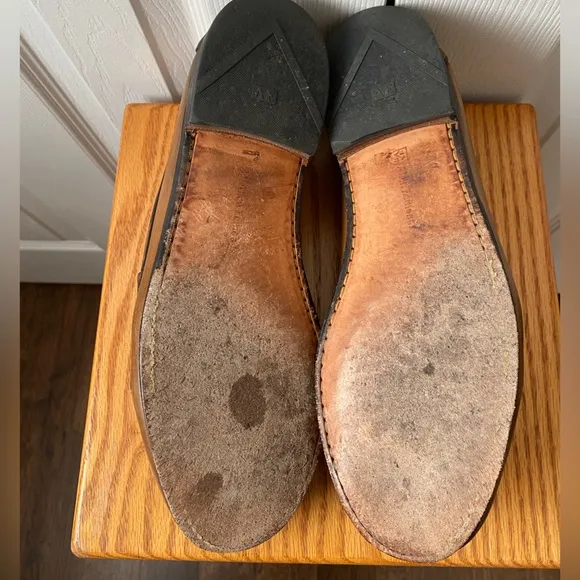 Allen Edmonds Lowry Hill Bourbon Kiltie Tassel Loafers SZ 10 1/2 E