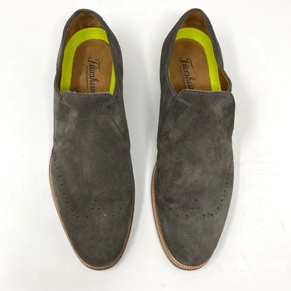 Allen Edmonds Lucca Suede Slip-On Loafers 8