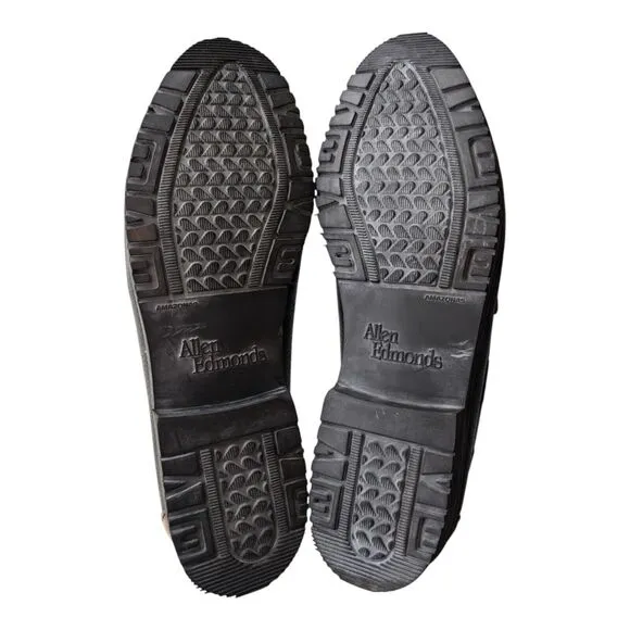 Allen Edmonds Nashua Men's Shoes Sz 10.5 D Loafers Black Brown Leather Tassel