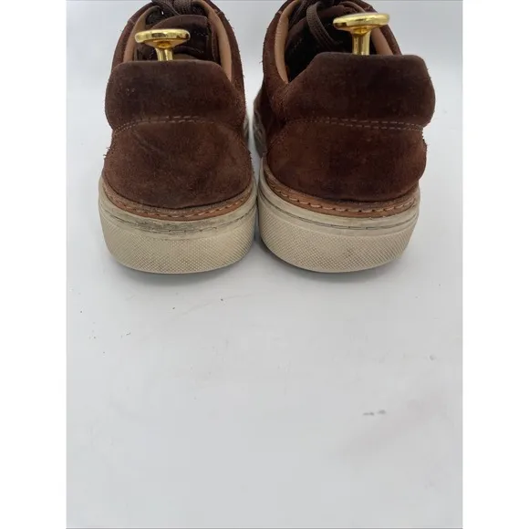 Allen Edmonds Porter City Men's Brown Suede Casual Derby Sneakers 10 D