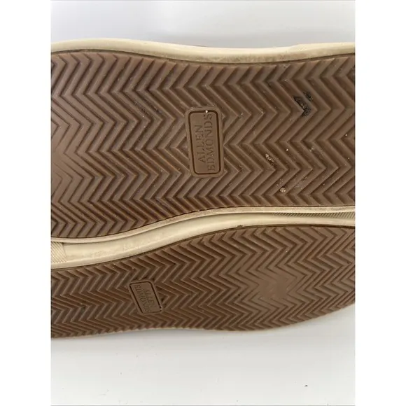 Allen Edmonds Porter City Men's Brown Suede Casual Derby Sneakers 10 D