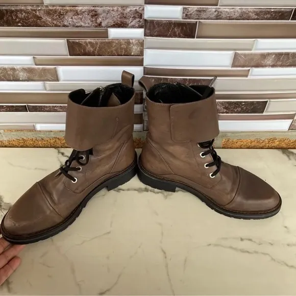 ALLSAINTS Daria Cuffed Combat Boot 39/8.5