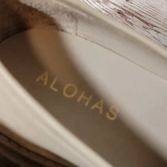 Alohas Trailblazer chunky loafers with jeweled buckle
