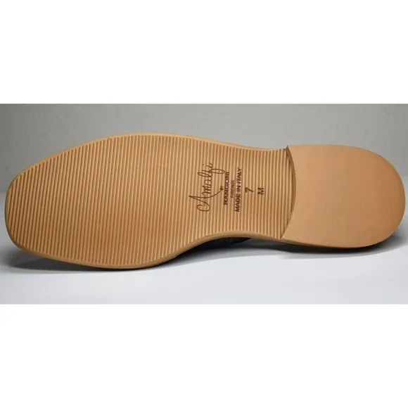 AMALFI BY RANGONI NIB GELSO BLACK KATMANDOU SLINGBACK FLATS. SIZE 7M