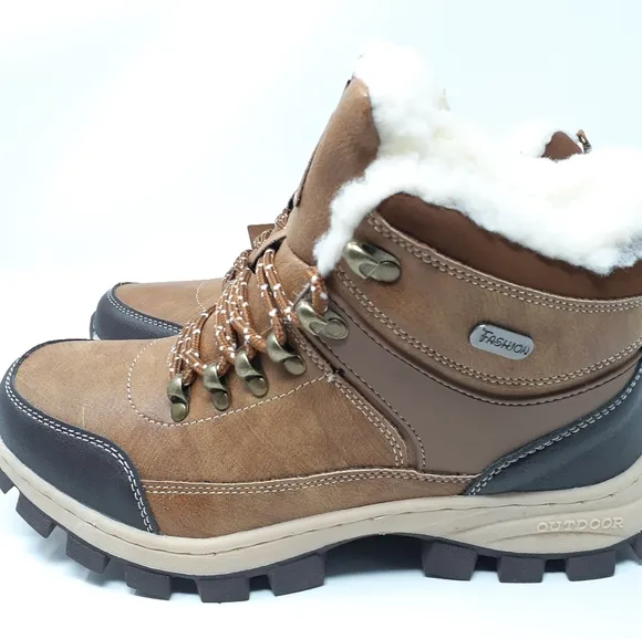 AMIDEWA Men's Cold Weather Hiking Boots
