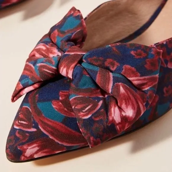 Anthropologie Bow City Flats